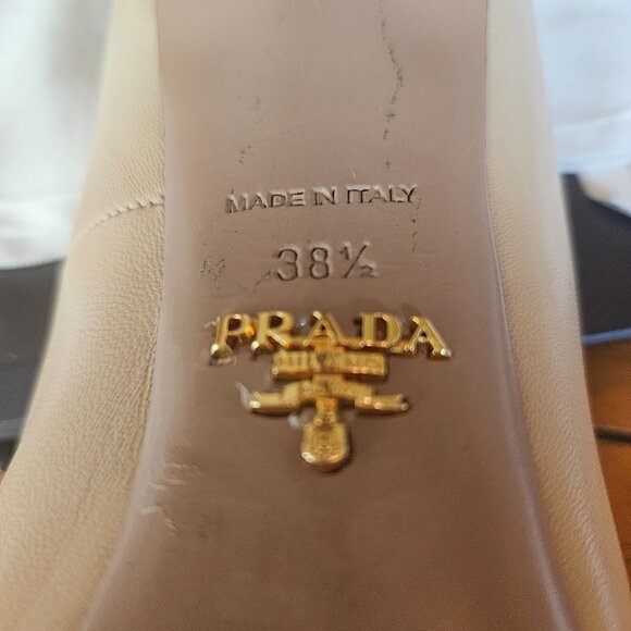 Prada Beige Heels - Picture 5 of 5